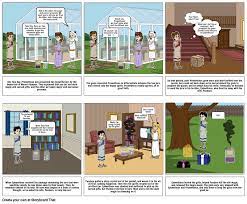 Pandora's box - Comic Strip Storyboard by tiy4