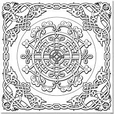Mandalas coloring pages pdf celtic mandala for adults circle. Mandala Coloring Printable Free Page Celtic Knot Halloween Creative Designs Bird Psychedelic Golfrealestateonline