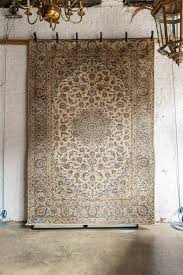 Large Cream Persian Carpet 8427