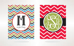 Design A Monogram Binder Cover By Postertoaster