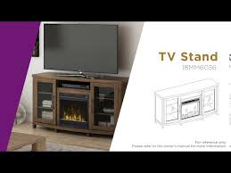 How To Assemble Tv Stand 18mm6036 You