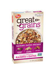 great grains raisins dates pecans