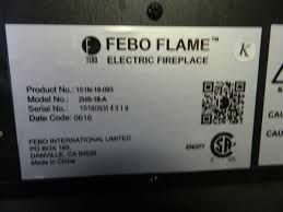 Febo Flame Custom Electric Fire Place