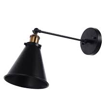 Spot a work of art in the entry, or do yours/mine in the bedroom for reading. Vintage Industrial Edison Antique Matte Black Wall Sconce Simplicity Swing Arm Wall Light Fixture Overstock 11762115