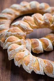 Bread expert elizabeth yetter has been baking bread for more than 20 years, bringing her pennsylvania dutch country experiences to life through recipes. Wreath Bread Recipe Video Natashaskitchen Com