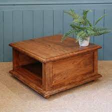 Mango Wood Square Coffee Table Med