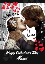 Valentine's day is often thought of as a day for romance and lovers. Official Star Wars Valentines Cards Funky Pigeon