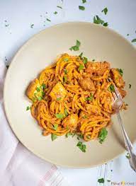 Spaghetti Tikka Masala gambar png