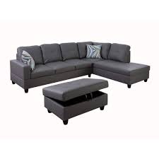 faux leather sectional sofa set