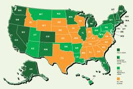 Weed Map Status Of Pot Legalization Across America
