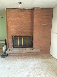 brick fireplace makeover you won t