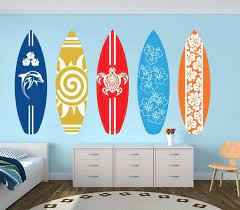 Surfboard Wall Decal For Housewares By