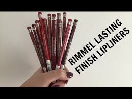 rimmel lasting finish full collection