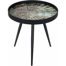 Costway Round Coffee Table Small Side