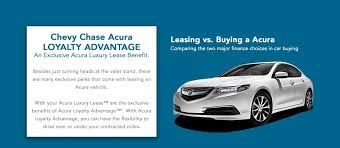 Acura Leasing Vs Buying In Bethesda Md 20814 Chevy Chase Acura