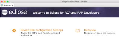 mac os x setting the eclipse preferences