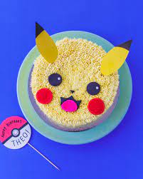 Pikachu Cake Easy gambar png