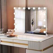desktop led vanity mirror