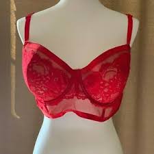 Details About Torrid Size 3 Corset Bralette 22 24 Red