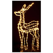 Left hand navigation skip to search results. Lighted Reindeer Standing 3d Tapelight Warm White 95x60x30 Online Sales On Holyart Com