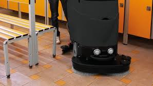 hygiene of floors with a scrubber dryer