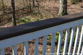 how did those brown deck railings hold