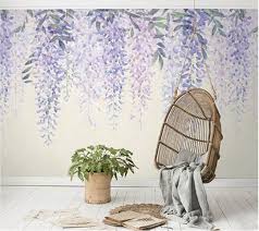 Lavender Flower Wall Mural