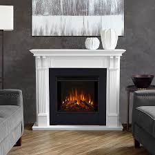 Take your 1 x 4 x 6 boards and cut to the final width of the fireplace (in our case it was 5 ft). 48 Ashley White Electric Fireplace