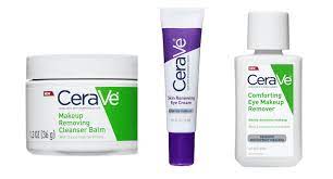 eye cream and makeup removers