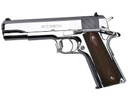 The colt 1911 gold cup.22 l.r. Colt 1911 Government 45 Acp 5 Barrel Bright Polish Stainless Rosewood Grips 1389 9 95 Flat S H Gun Deals