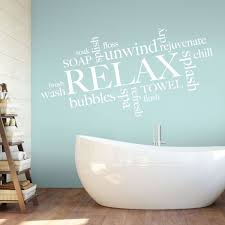 Bathroom Quote Wall Art Sticker