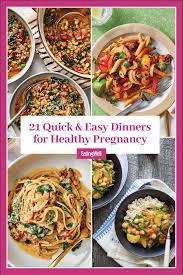 easy dinner recipes for healthy pregnancy