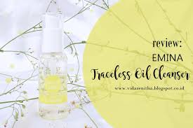review emina traceless oil cleanser