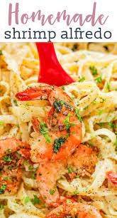 shrimp alfredo pasta recipe homemade