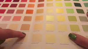 Asmr Paint Swatch Book Reading The Paint Colour Names