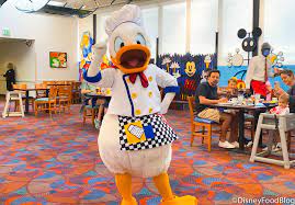 every disney world character dining