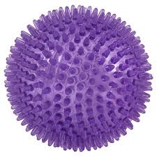 Meijer Squeak Light Spiked Ball Dog Toy 4 In Fetch Toys Meijer Grocery Pharmacy Home More