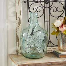 17 Clear Glass Cabernet Vase