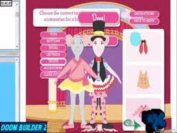 glitch angelina ballerina dress up