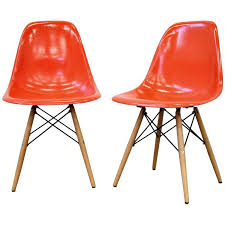 genuine eames molded side chair