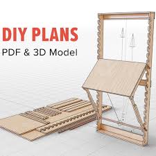 Diy Plans Adjustable Standing Desk Wall