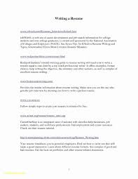 Resume Samples College Students New Sample Resume College Business