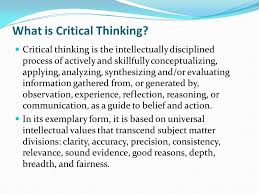 Critical thinking for office managers