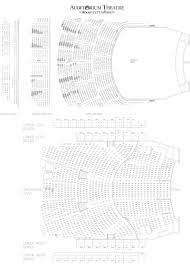 Auditorium Theatre Seating Chart Theatre In Chicago