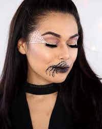 spider web halloween makeup tutorial