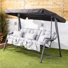 3 Seater Reclining Swing Seat With
