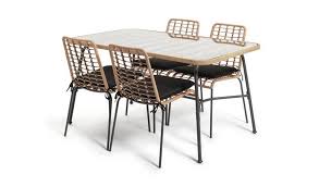 A wide variety of bamboo rattan patio furniture options are available to you, such as outdoor furniture. Buy Habitat 4 Seater Bamboo Patio Set Patio Sets Argos