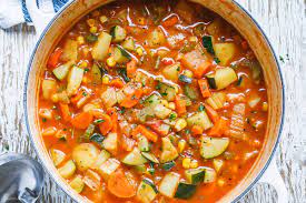 vegetable soup recipe homemade