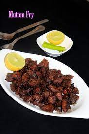 Mutton Fry Recipe Hyderabadi Yummy Indian Kitchen gambar png