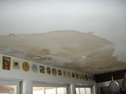 how to repair ceiling stains water damage